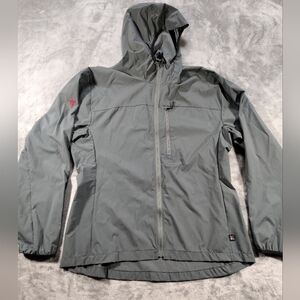 Wild Things Women Grey Nylon Jacket Size Medium NWOT